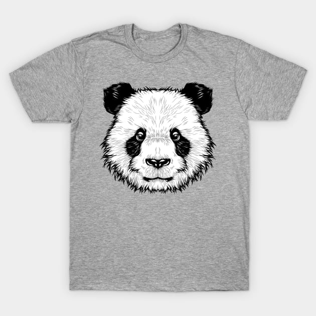 panda T-Shirt by cithu09